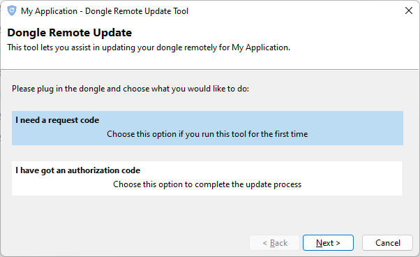 Dongle Remote Update