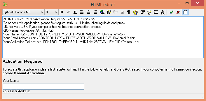 HTML Editor